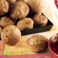 Muffins Fraise Rhubarbe