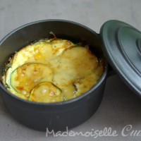 Gratin de Courgettes en Mini Cocottes