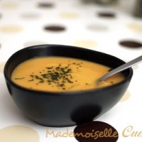 Soupe de lentilles corail et carottes