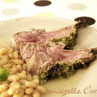 Carré d'agneau en croute d'herbes (recette de Pâques)