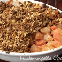 Crumble Coings Pommes et noisettes (sans beurre)