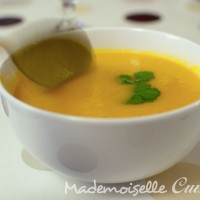 Velouté carottes orange (soupe)