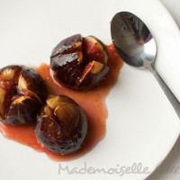 Figues roties au miel