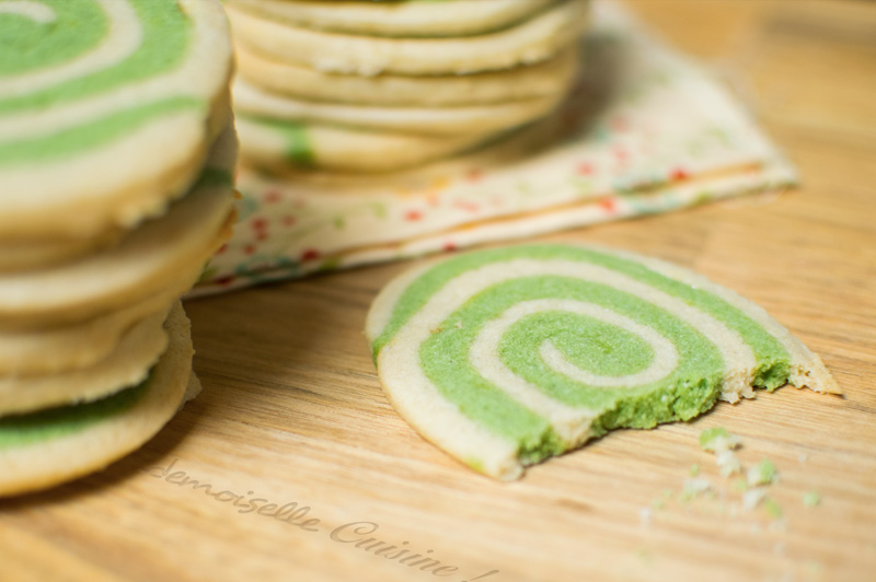 Biscuits sablé à la pâte de pistache - pâtisserie Aïd - Nad_recettedumonde