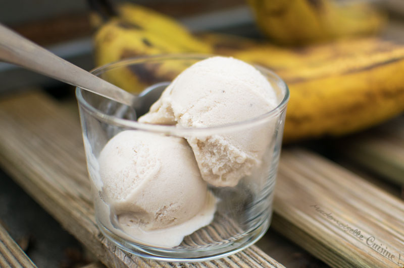 glace à la banane maison