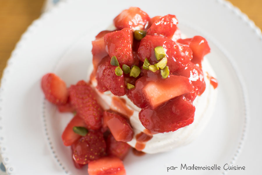 pavlova-facile-fraise