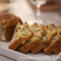 Cake salé : courgette chèvre