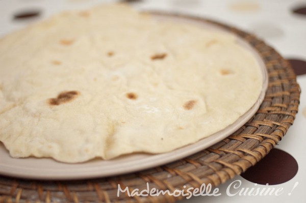 Recette du pain lavash par Mademoiselle Cuisine