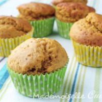 Muffins au Potiron (sans beurre, sans lait)