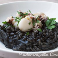 Risotto à l'Encre de Seiche