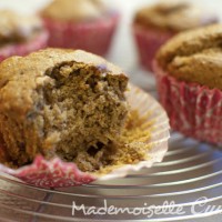 Muffins Vanille - sans beurre, sans oeufs, sans lait... bref végétaliens quoi