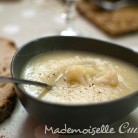 Velouté de chou-fleur à l'ail