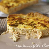 Quiche au saumon