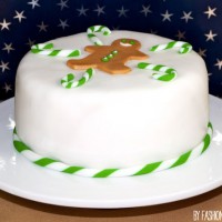 Christmas cake anglais