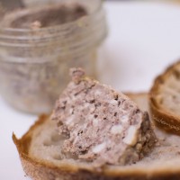 Terrine de campagne en bocaux