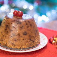 Christmas pudding (plum pudding)
