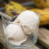 glace à la banane maison